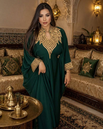 farasha_abaya_petrol_green
