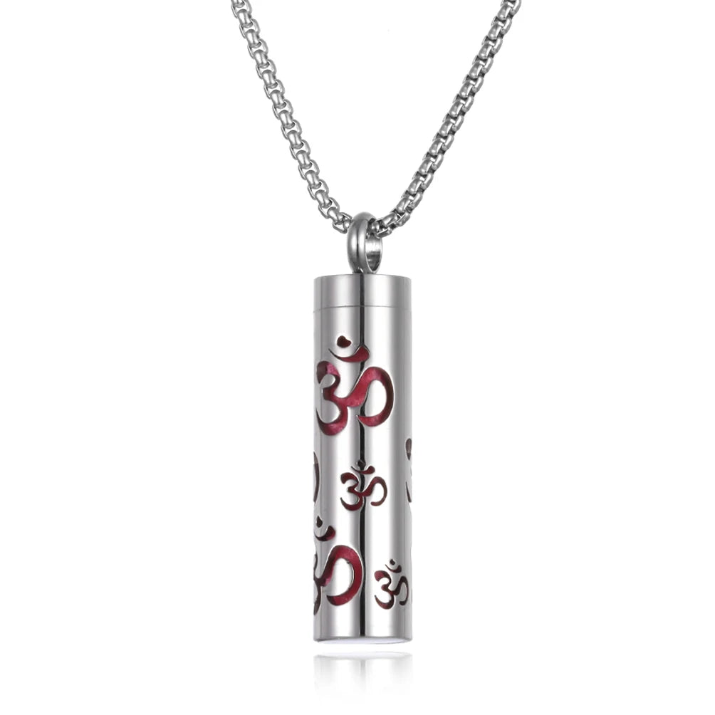 Collier Diffuseur de Parfum – Acier Inoxydable – 18 Designs Uniques