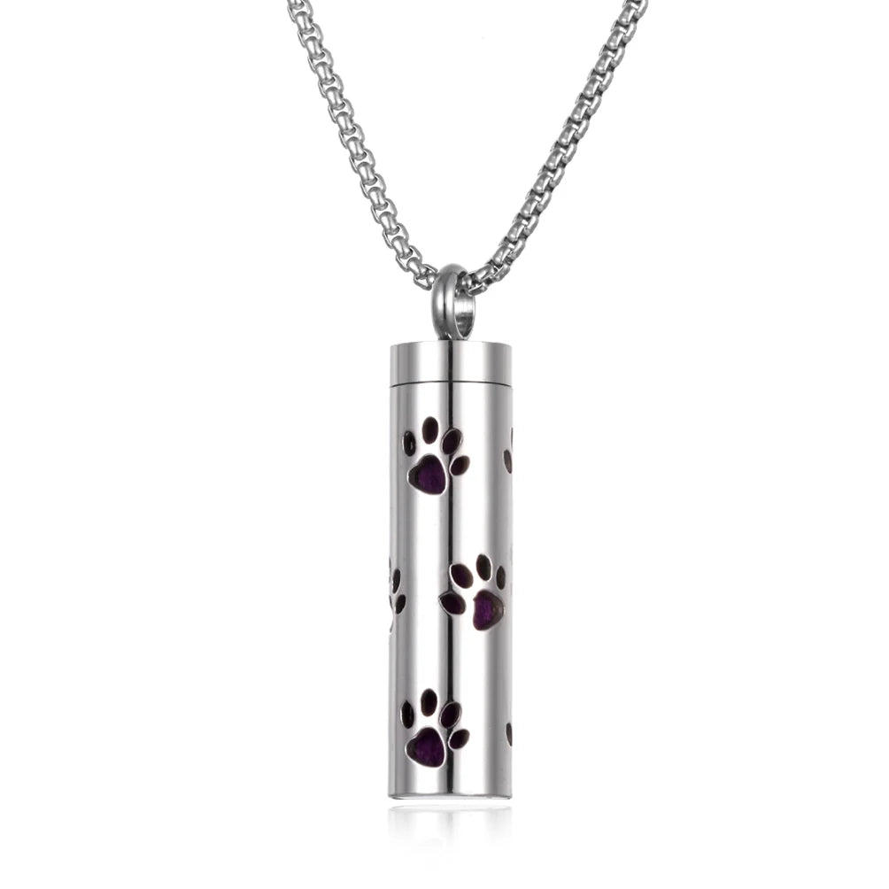 Collier Diffuseur de Parfum – Acier Inoxydable – 18 Designs Uniques