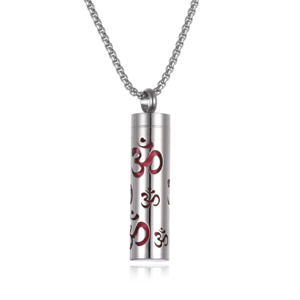 Collier Diffuseur de Parfum – Acier Inoxydable – 18 Designs Uniques